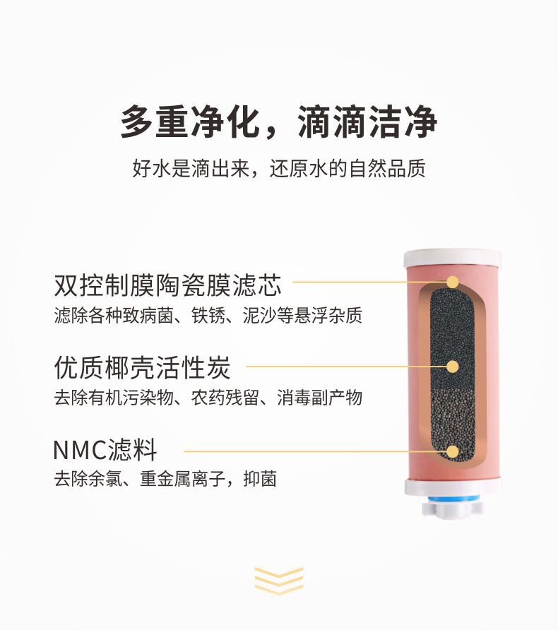 凈易重力凈水桶凈化原理